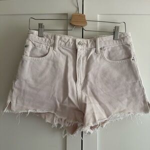 Alexander Wang Denim Shorts - Light Pink